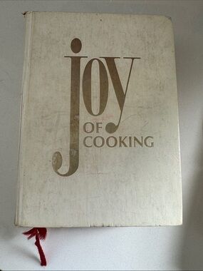 Joy of cooking vintage 1976 Hardcover Cookbook - Irma rombauer Becker